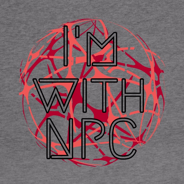 Gamer Nerd Virtual Reality NPC Relationship Idea by Qwerdenker Music Merch